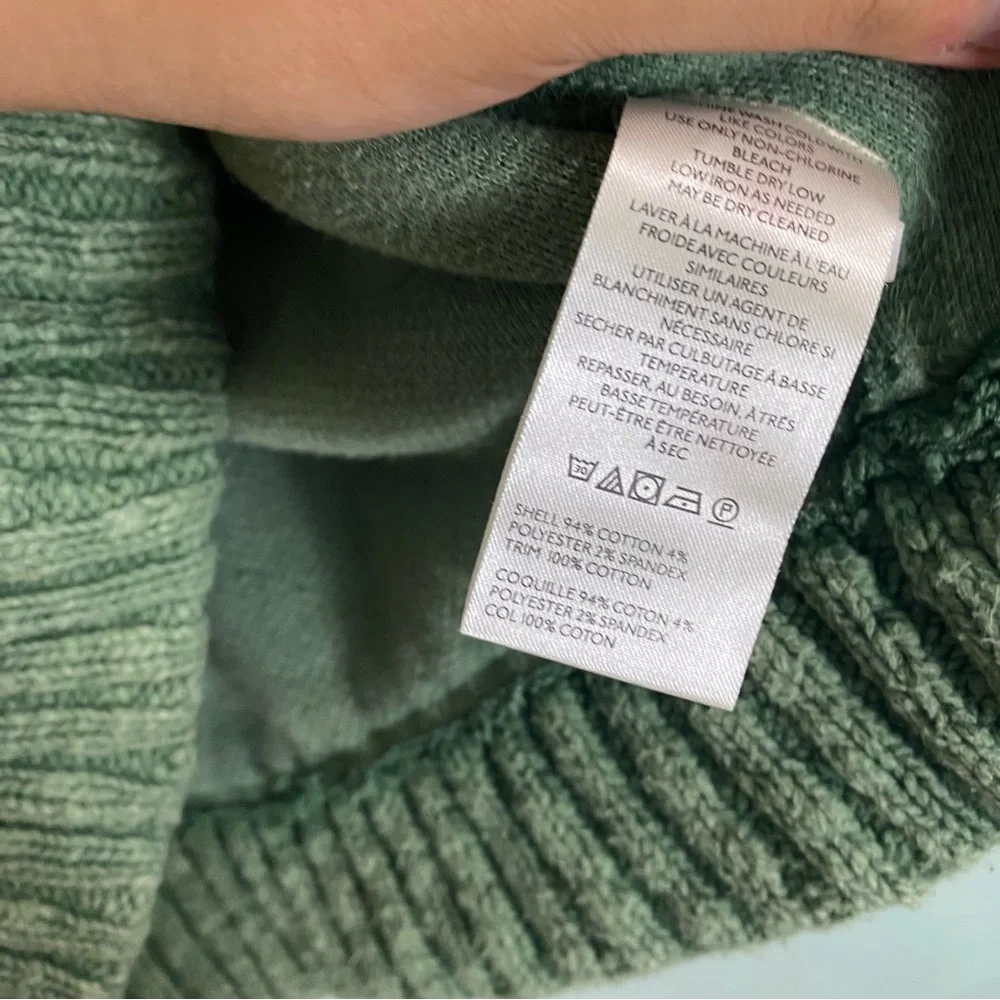 Free People Cute In This Cardi Green Cardigan Sweater XS